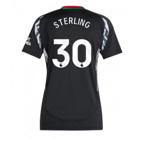 Arsenal Raheem Sterling #30 Borte skjorte til dame 2024-25 Kortermet